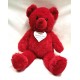 21" Plush Red LOVE Bear